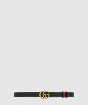 구찌 GG 마몽 리버서블 씬 벨트 659418