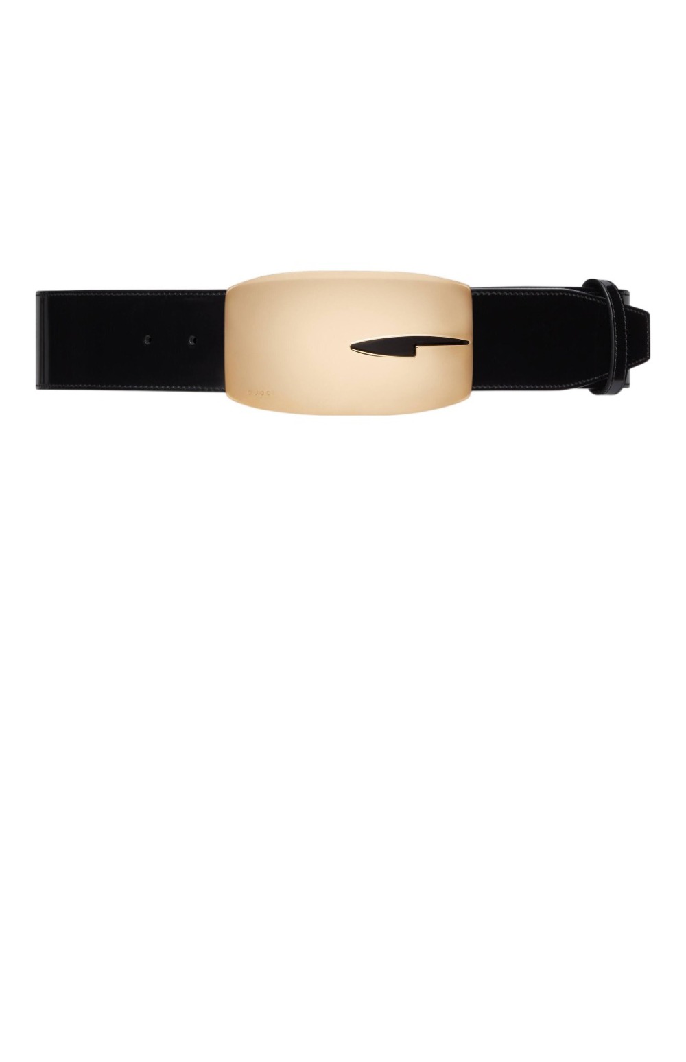 구찌 와이드 버전 매끄러운 버클 벨트 740372