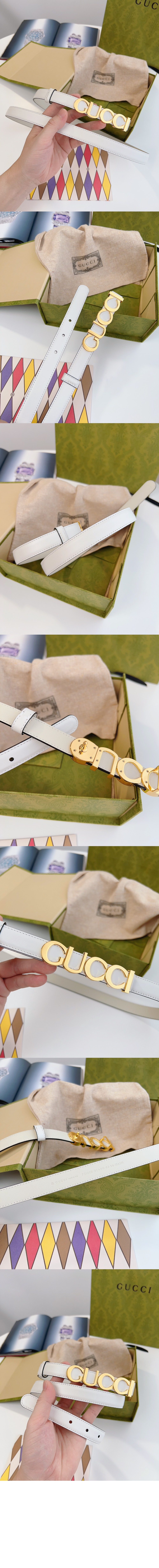 구찌 버클 씬 벨트 751600