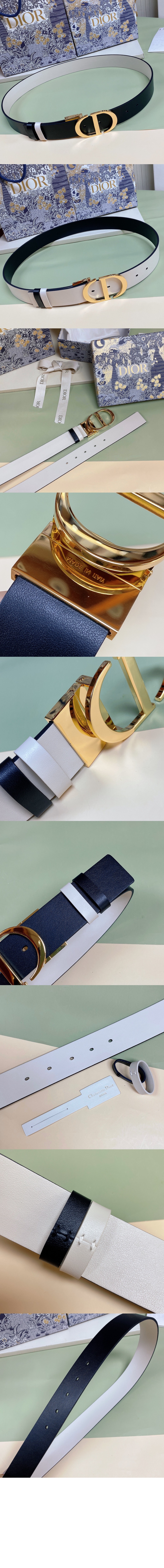 디올 30 Montaigne 리버서블 벨트 B0446