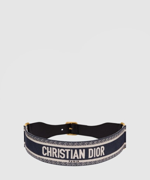 디올 레터 로고 장식 벨트 B0001