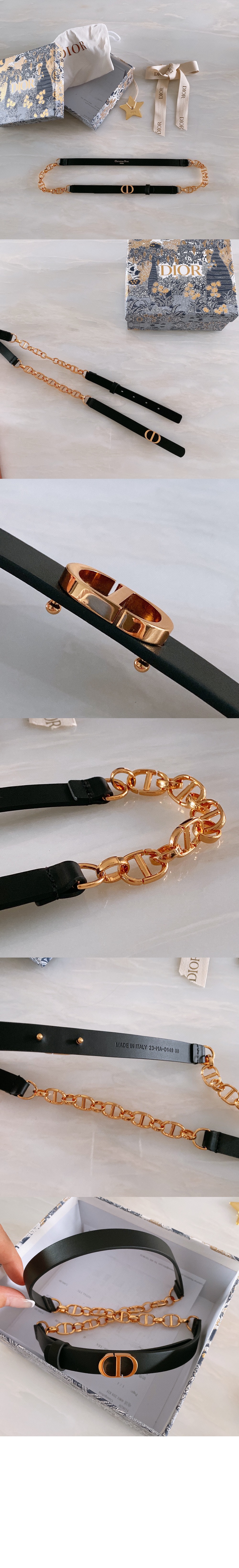 디올 Dior Caro 벨트 B0258