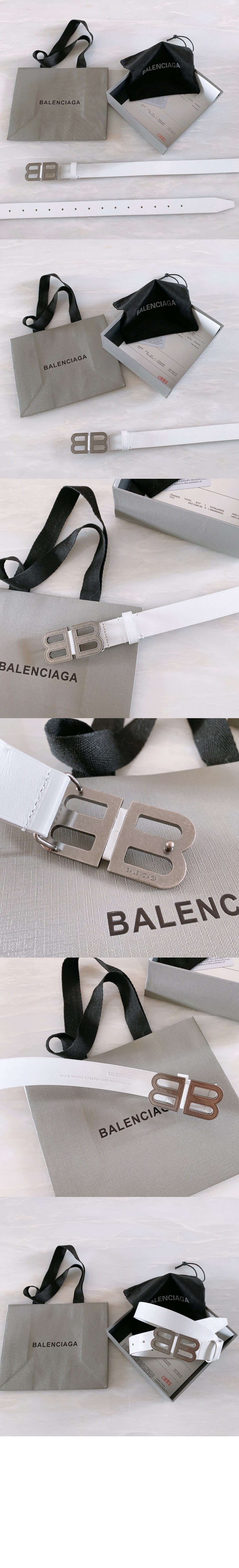 발렌시아가 BB 씬 벨트 673518