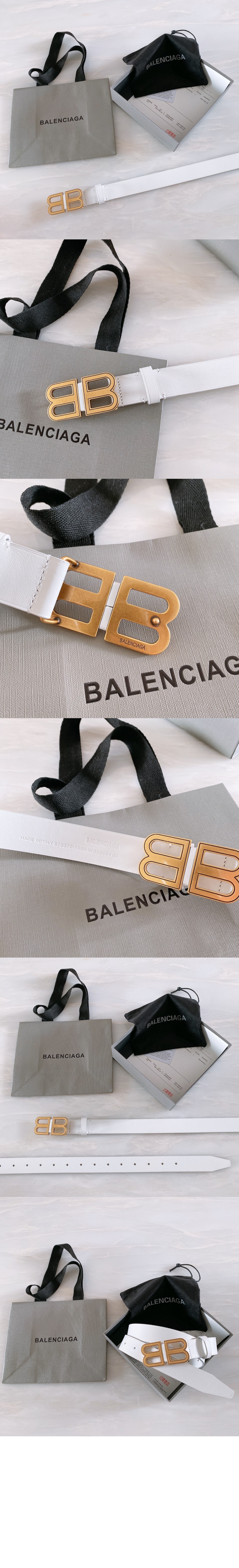 발렌시아가 BB 씬 벨트 673518