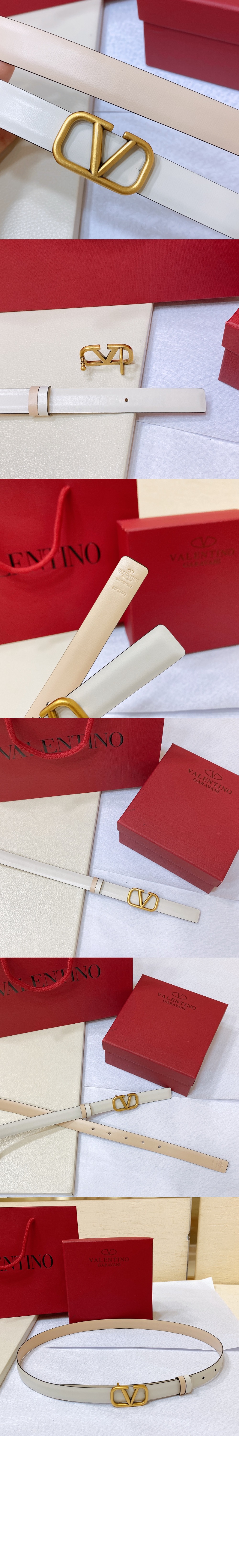 발렌티노 브이로고 리버서블 벨트