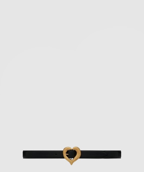 생로랑 양가죽 하트 벨트 650322
