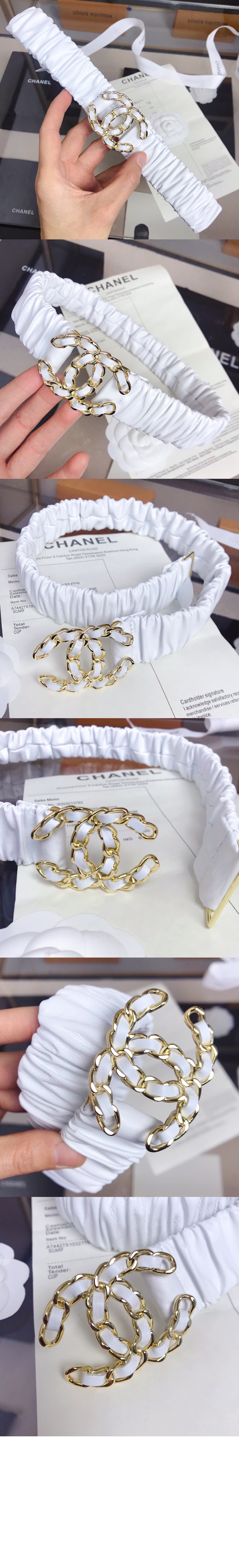 샤넬 탄력 주름 벨트 AA0582