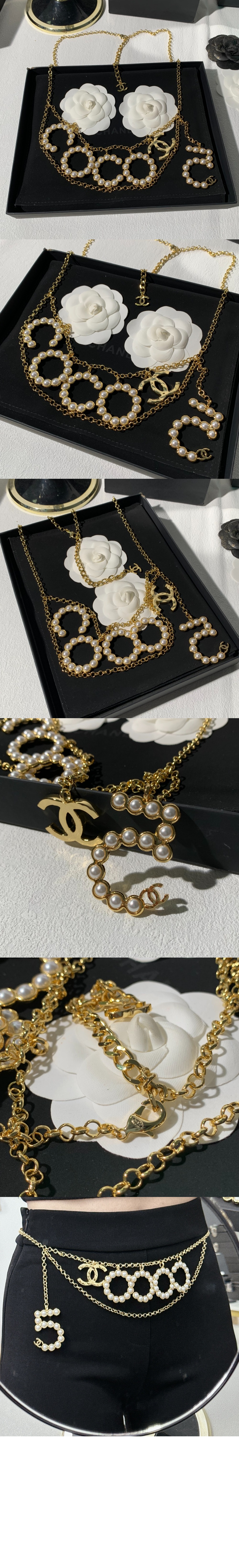 샤넬 체인 벨트 ABD627