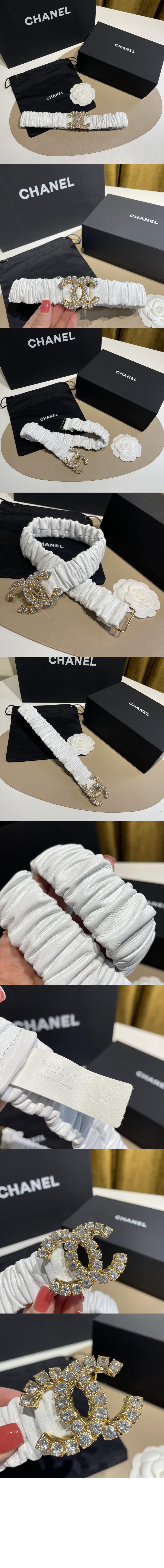 샤넬 CC 워터드릴 벨트 AA7395