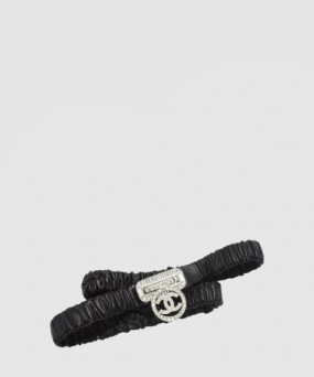 샤넬 로고 스무스 버클 벨트 AA8931