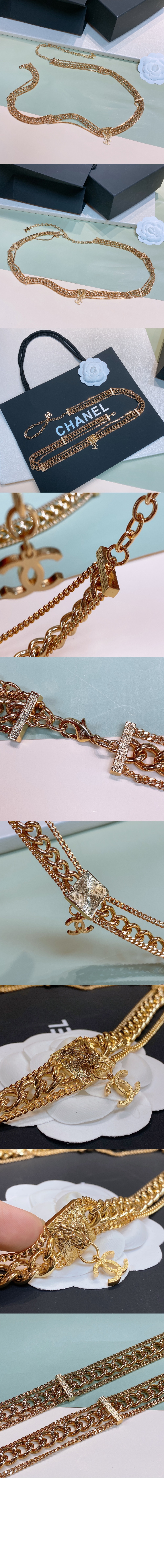 샤넬 체인 벨트 AB8792