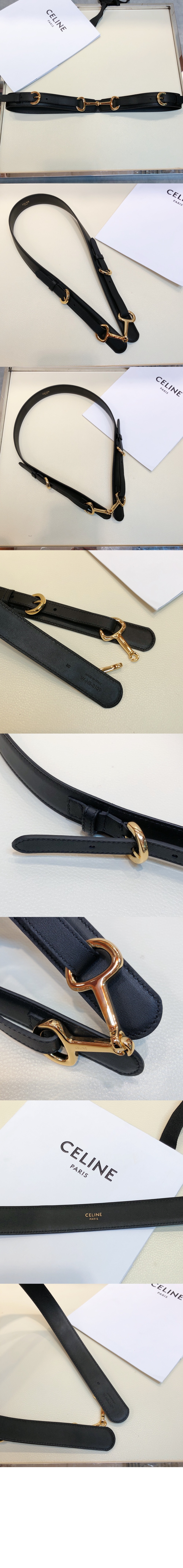 셀린느 카프스킨 벨트 45ALL3