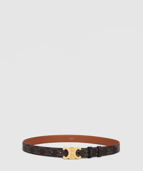 셀린느 로고 프린트 벨트 45AK92