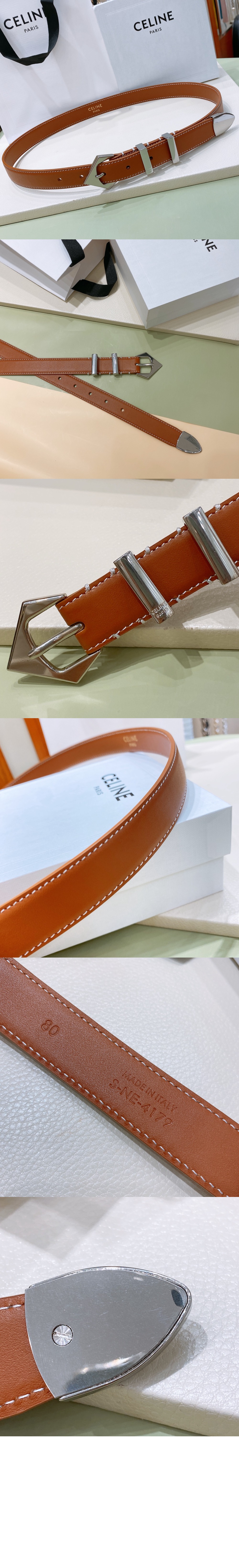 셀린느 카프스킨 벨트 45BBU3