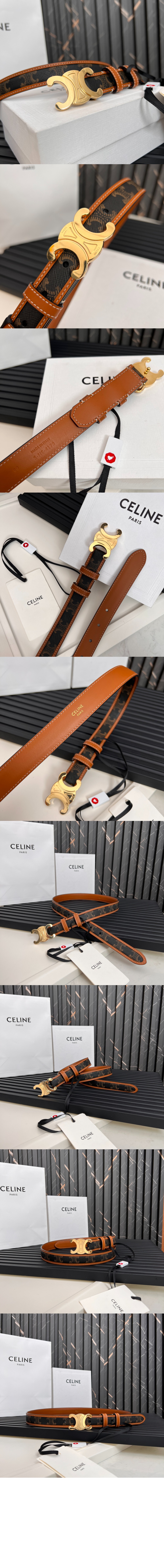 셀린느 미디엄 트리옹프 벨트 45B422