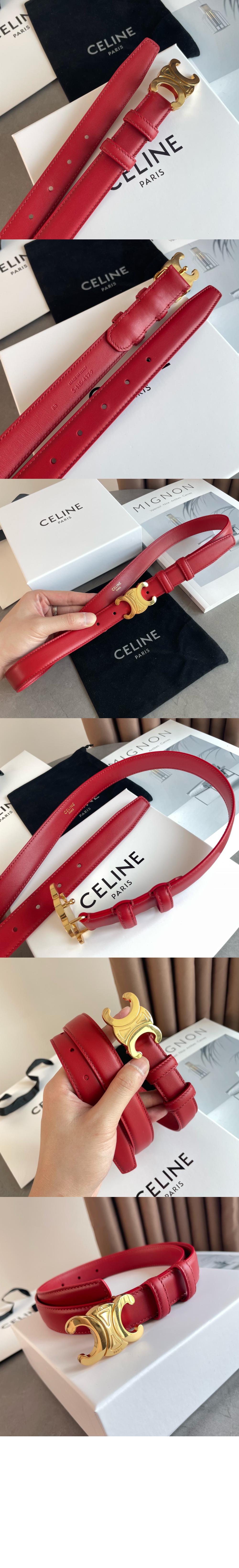 셀린느 미디엄 트리옹프 벨트 45AK93