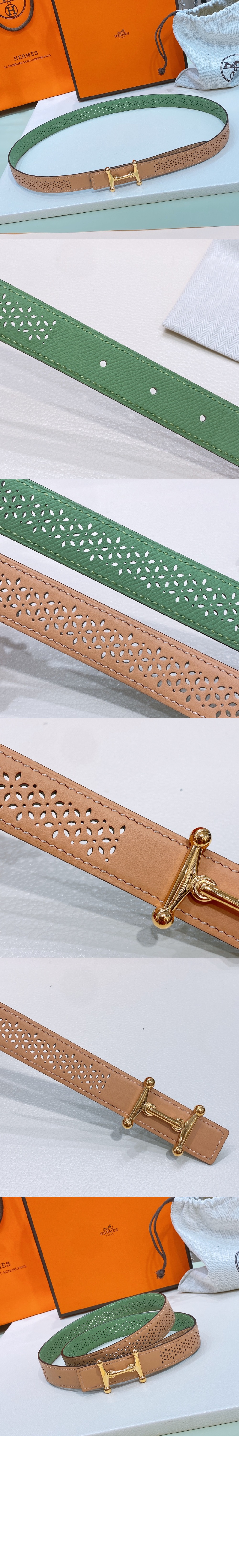 에르메스 모르스 리버서블 벨트