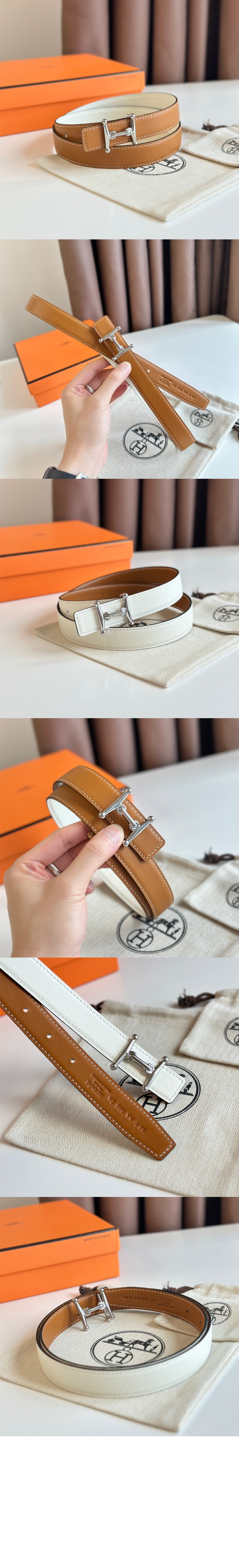 에르메스 모르스 리버서블 벨트