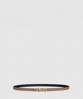 에르메스 헤리티지 버클 양면 가죽 벨트