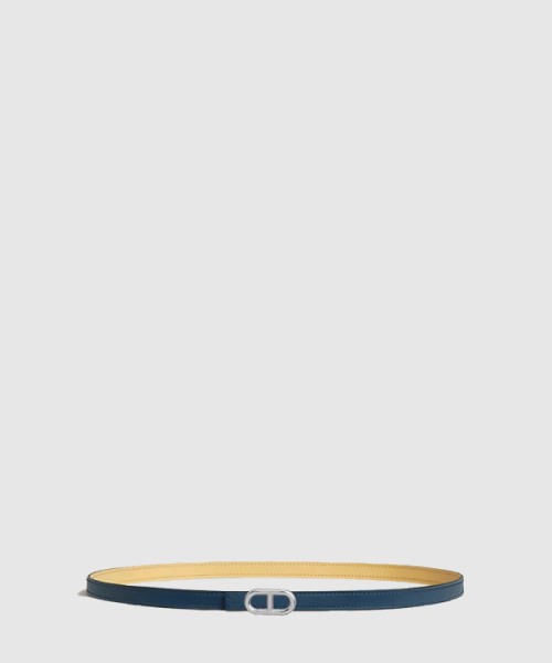 에르메스 Maillon H 버클 양면 가죽 벨트