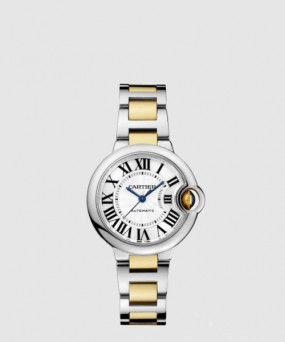 까르띠에 발롱블루 콤비 33 W2BB0029