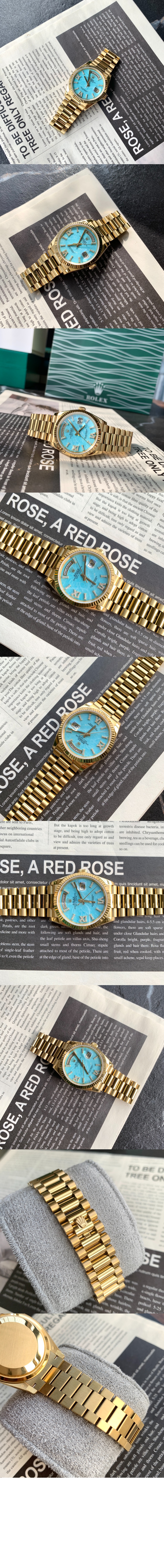 롤렉스 데이데이트 금통 36 128238