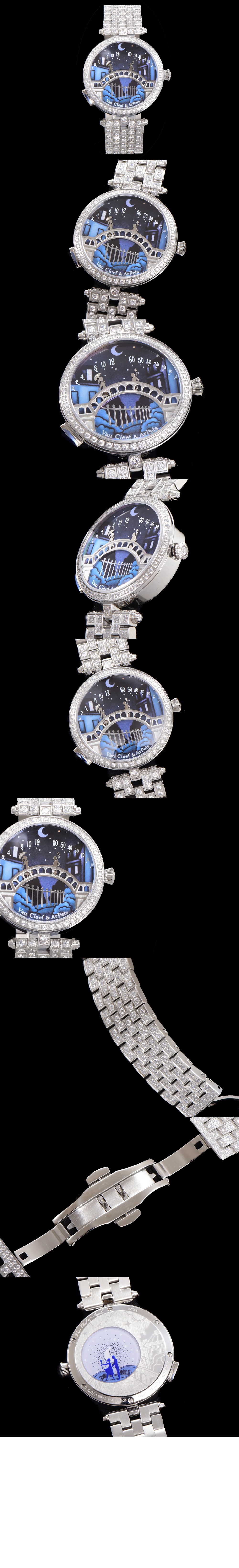 반클리프 레이디 아펠 퐁 데 자모르 워치 38 ARO90