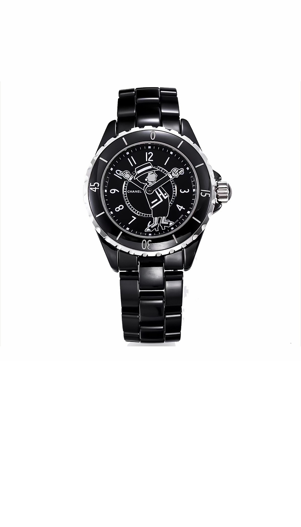 샤넬 마드모아젤 J12 꾸뛰르 워치 38 H5242
