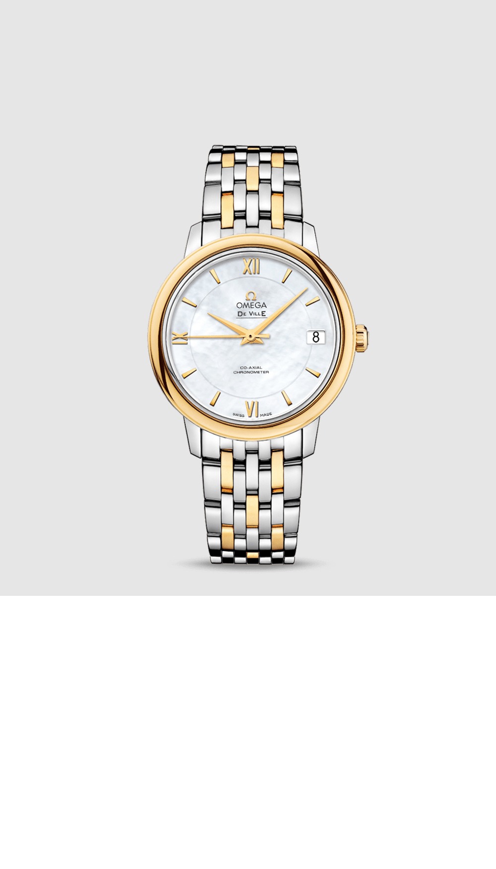 오메가 드빌 프레스티지 콤비 32.7