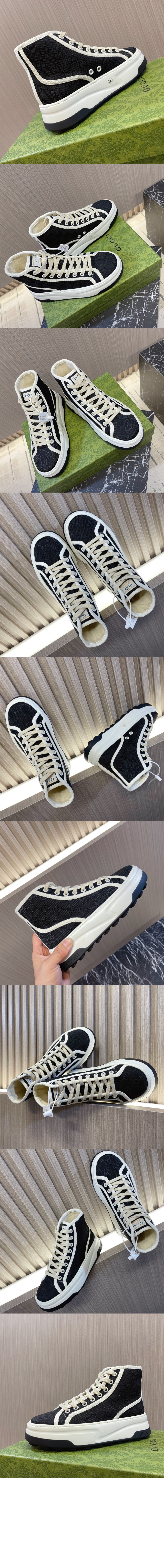 구찌 GG 하이탑 스니커즈 746768