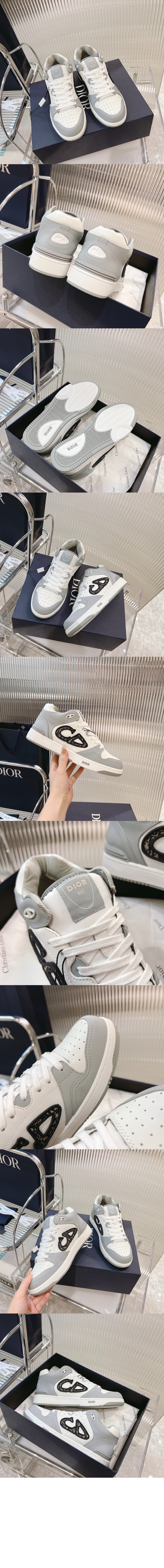 디올 B57 미드 스니커즈 3SH14