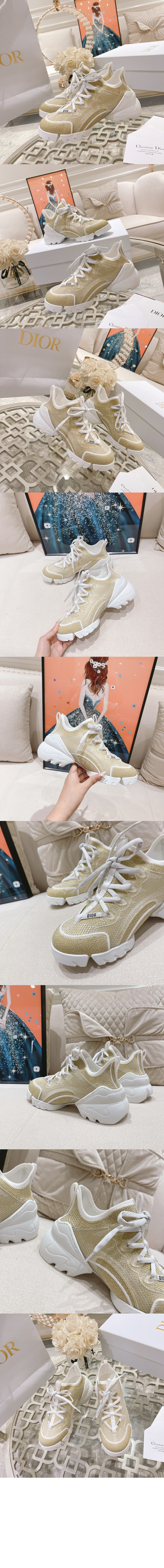 디올 D-커넥트 스니커즈 KCK34