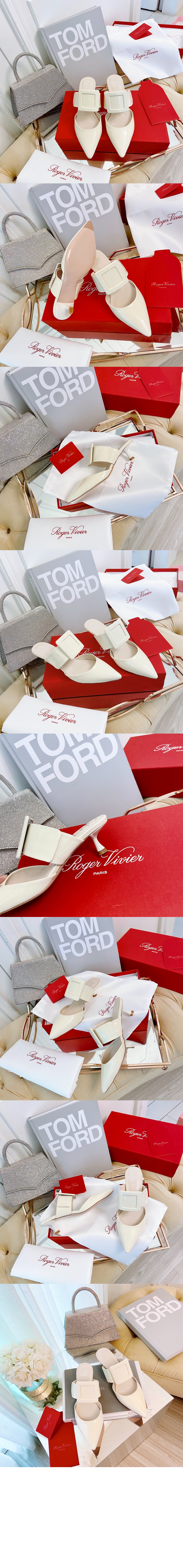 로저비비에 에나멜 뮬 5433