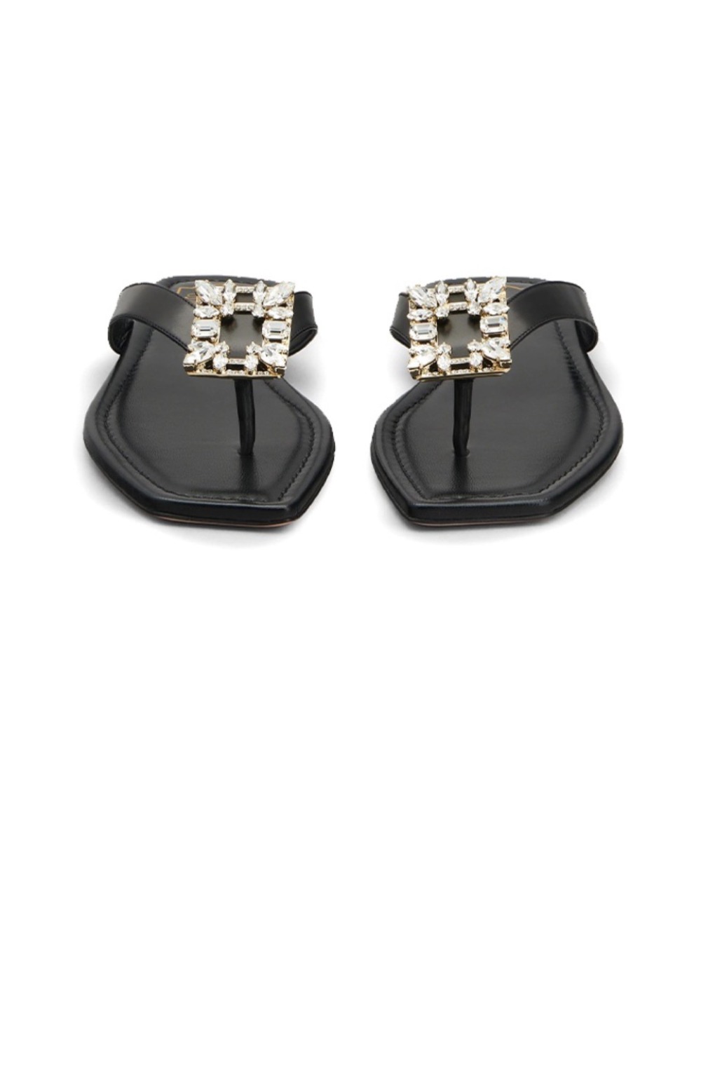 로저비비에 미니 브로치 통 샌들 5042