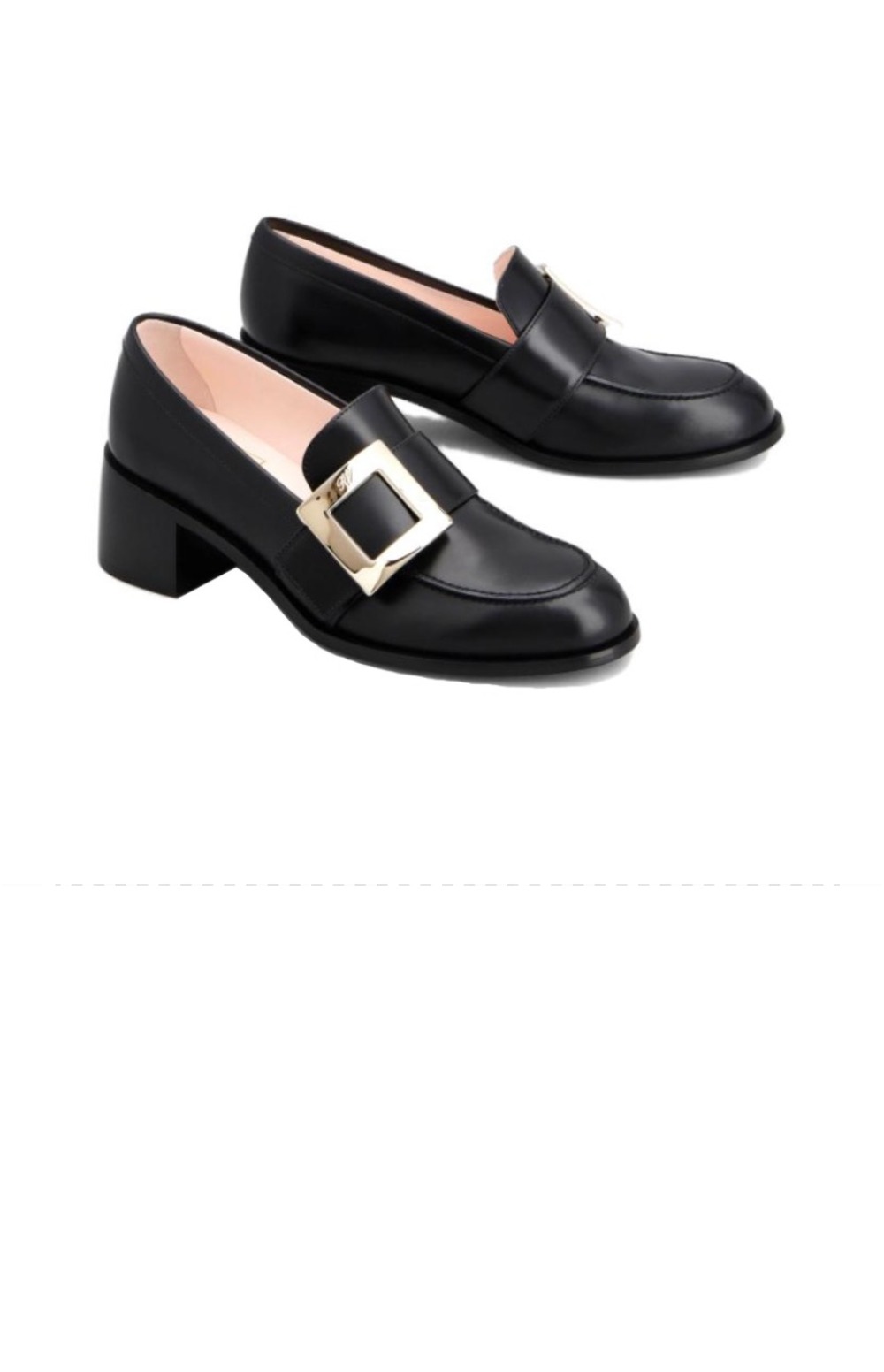 로저비비에 버클 레더 펌프스 7243