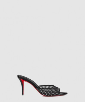 루부탱 Apostropha Mule Mesh Strass 3240795