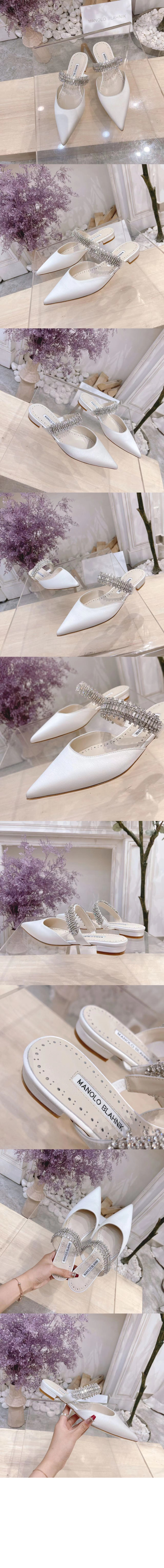 마놀로블라닉 큐빅 뮬러 슈즈