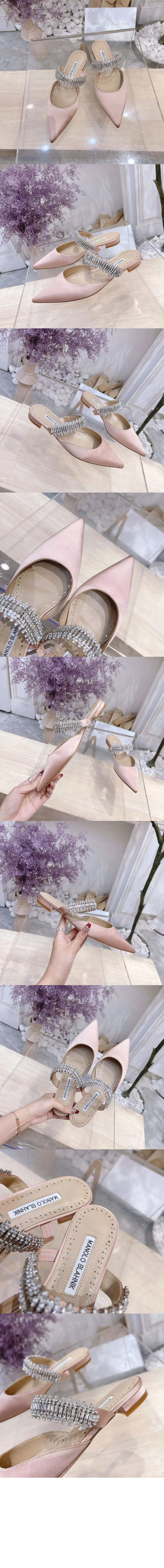 마놀로블라닉 큐빅 뮬러 슈즈