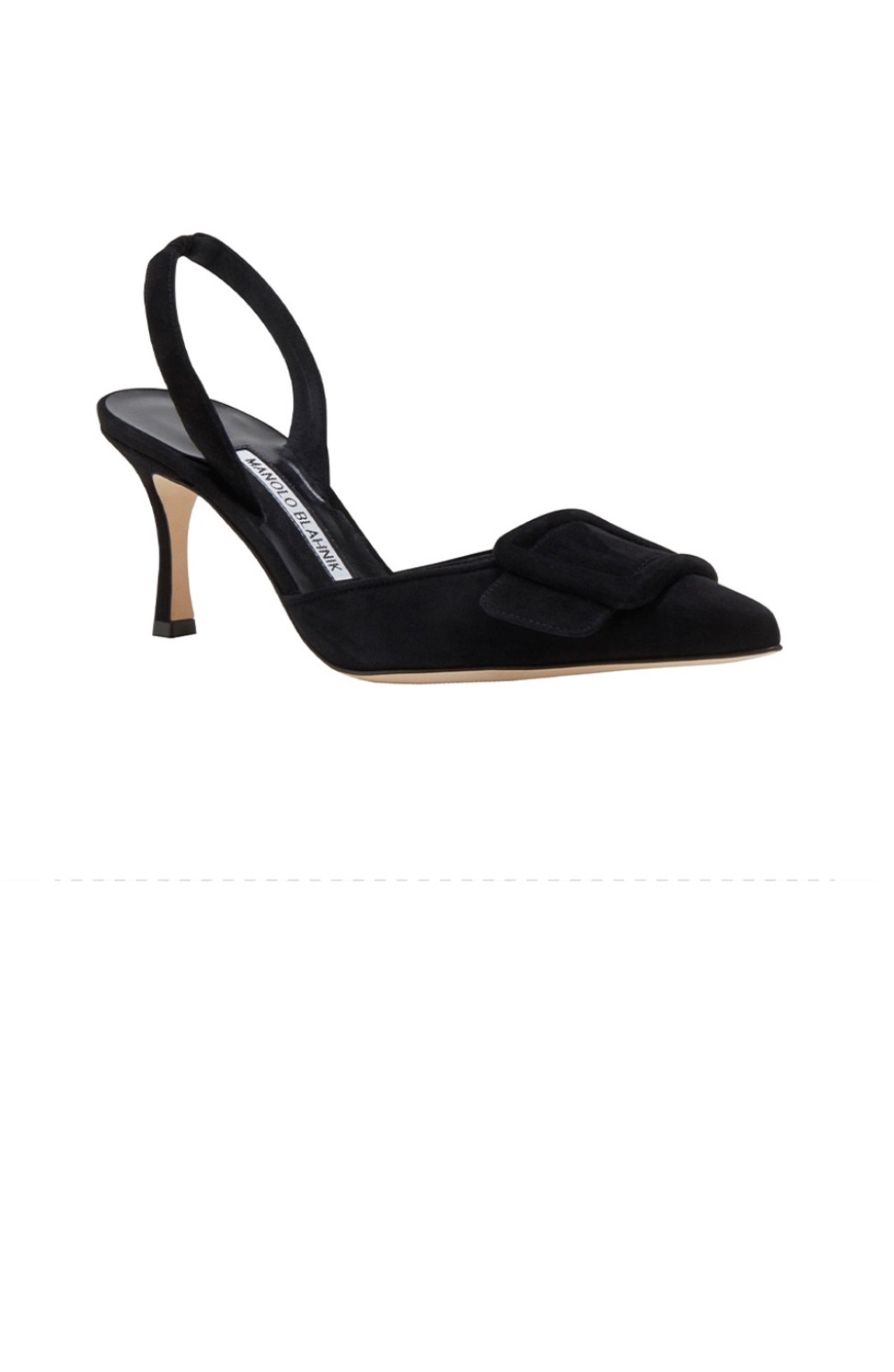 마놀로블라닉 한기시 70 슬링백 펌프스