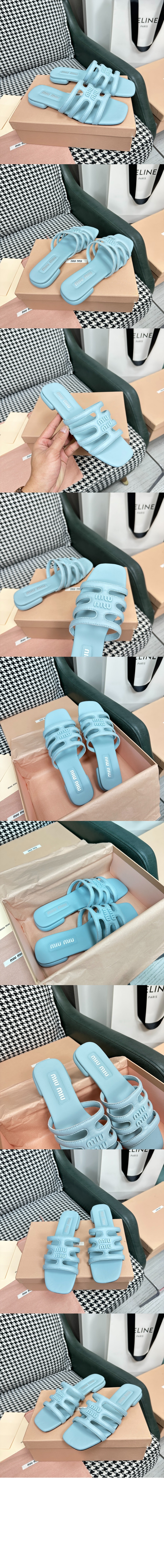 미우미우 샌들 슬리퍼 5XX618