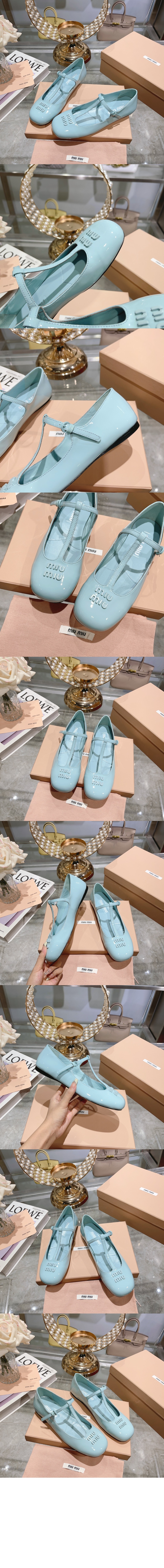 미우미우 플랫슈즈 5F136E