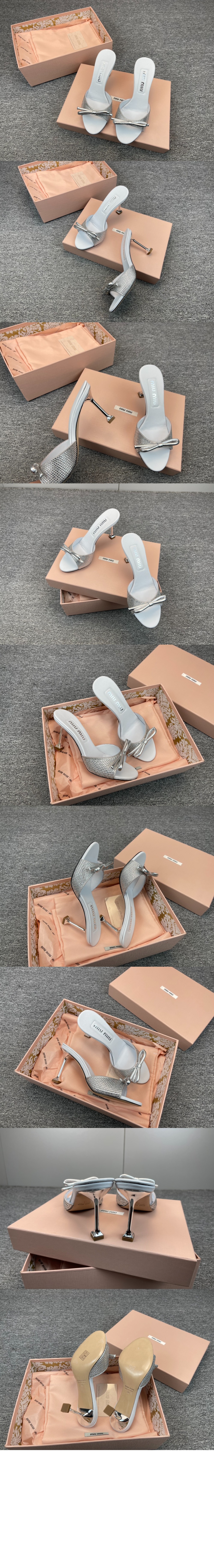 미우미우 버클 장식의 브러쉬드 가죽 슬링백 5XX630