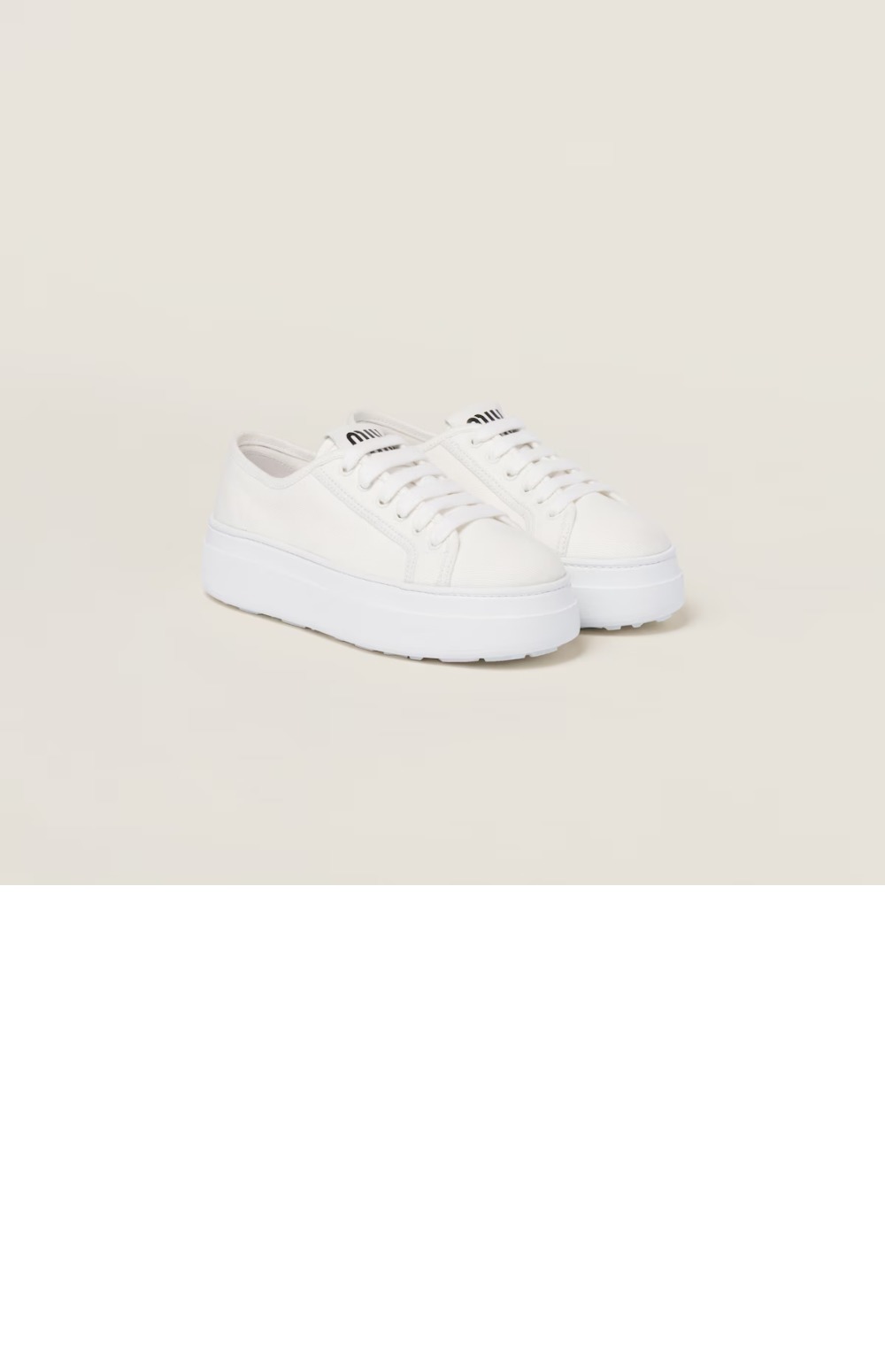 미우미우 데님 스니커즈 5E151E