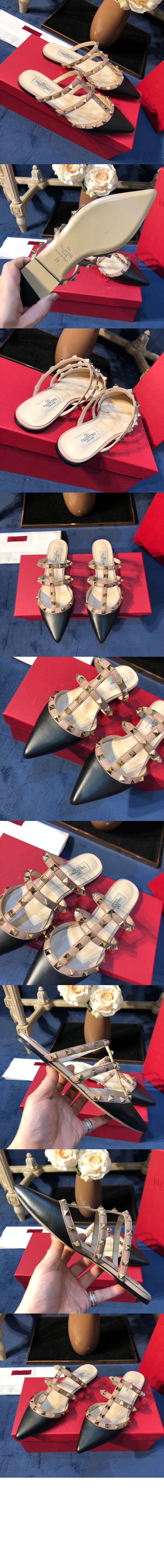 발렌티노 플랫 WW2S0H