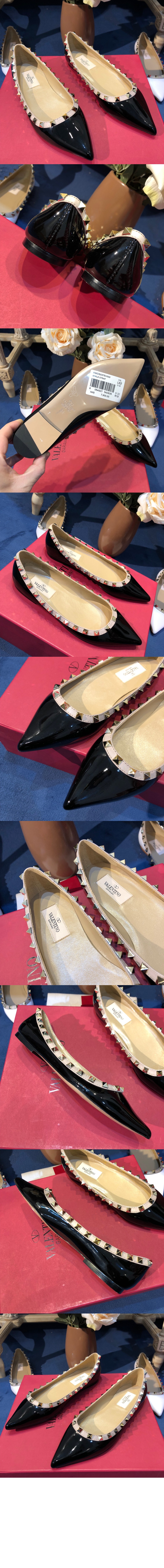 발렌티노 플랫 QW2S04