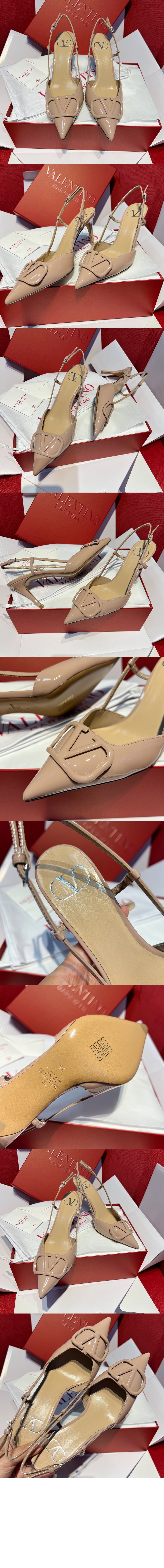 발렌티노 V로고 시그니처 슬링백 4W2S0R