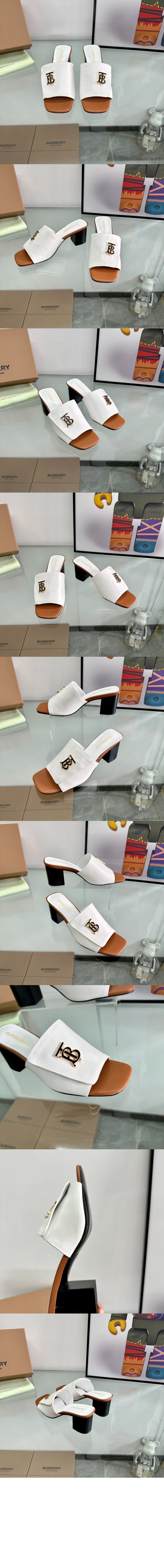 버버리 샌들 슬리퍼 80648471