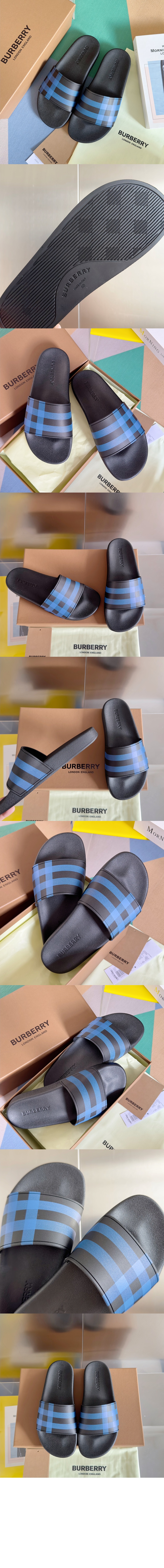 버버리 슬리퍼 80593141