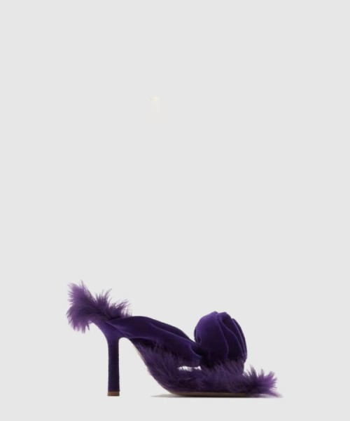 버버리 시어링 스텝 로즈 샌들 80756001