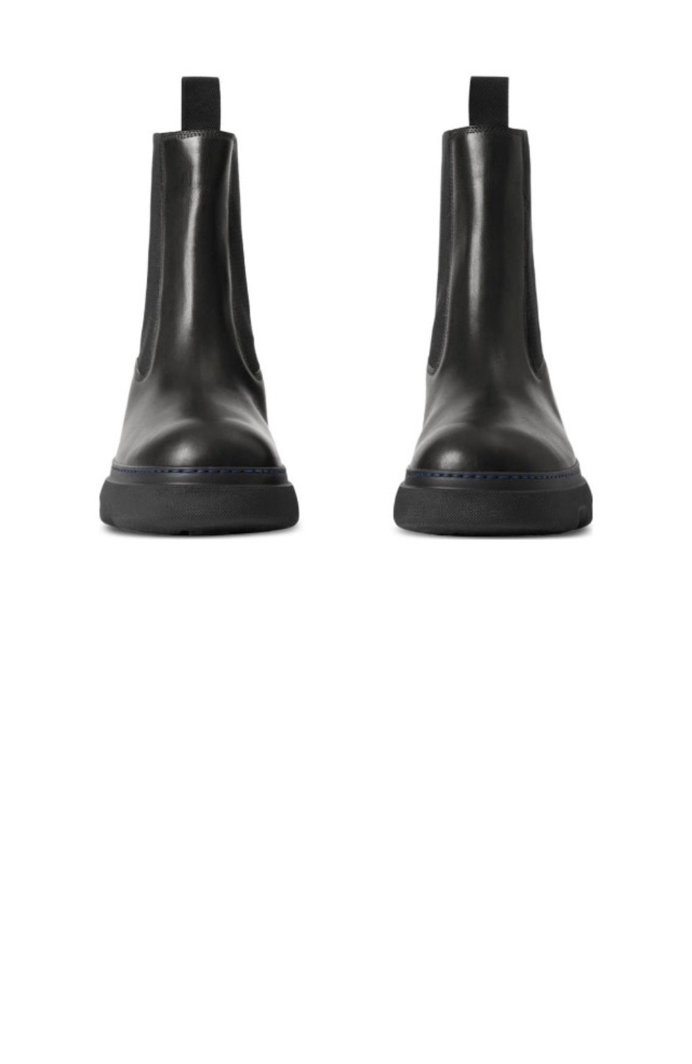 버버리 가죽 크리퍼 첼시 부츠 80753801